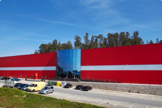 Fachada exterior fábrica. La Selecta Gourmet