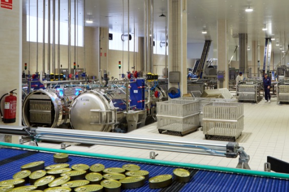 Interior fábrica ORBE. La Selecta Gourmet