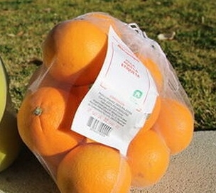 Bolsas de malla reutilizabas para la fruta